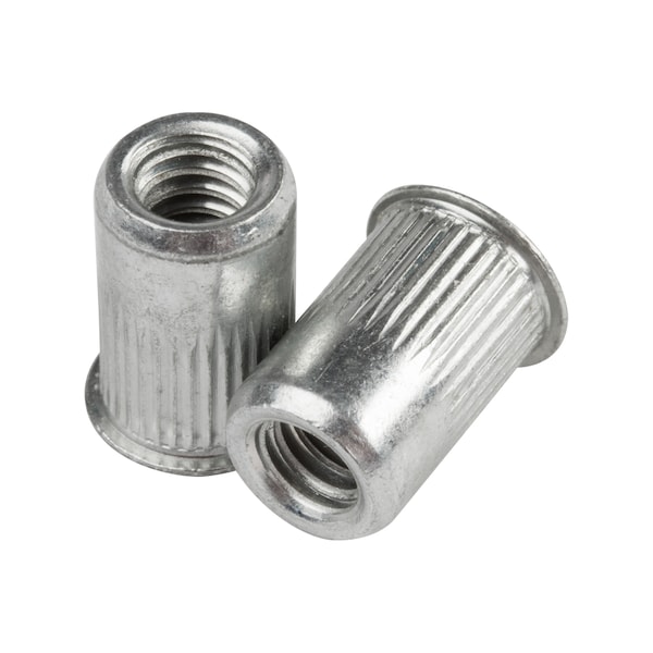 Huyett Rivet Nut, 1/4"-20 Thread Size, 0.5 in Flange Dia., .580 in L, Aluminum BTI-CAL3-2520-165/B1 - main
